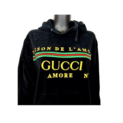 gucci maison de l amour hoodie